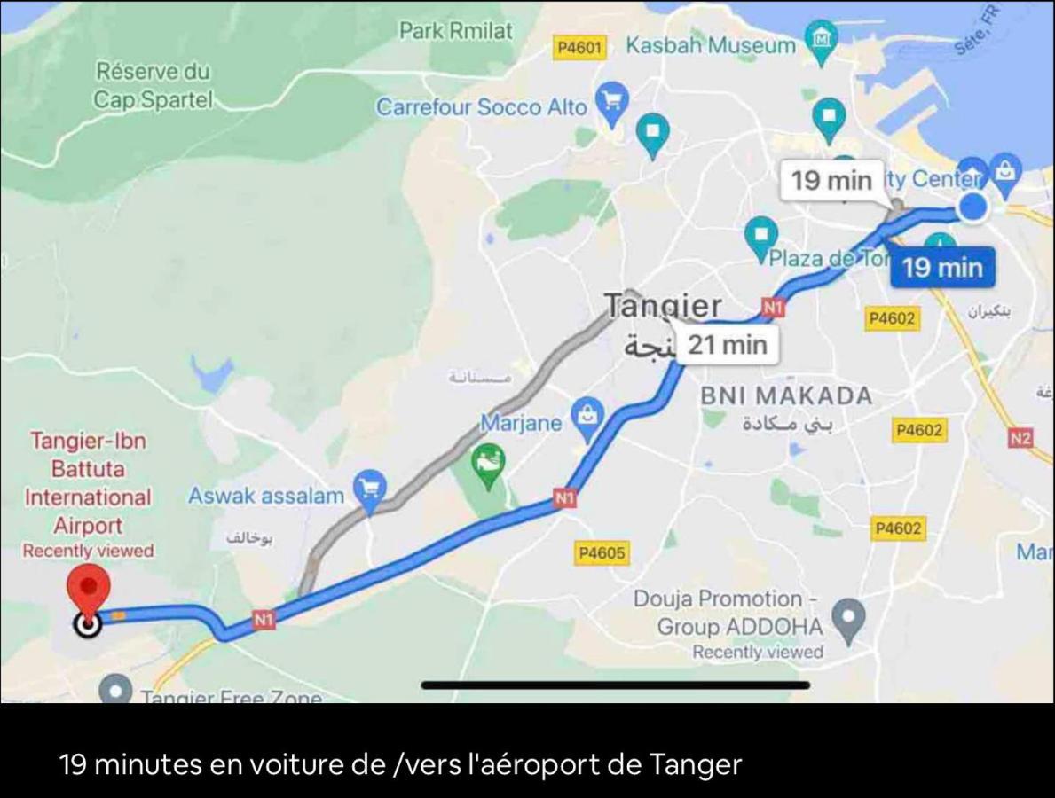 Studio Relax A Malabata Tanger 外观 照片
