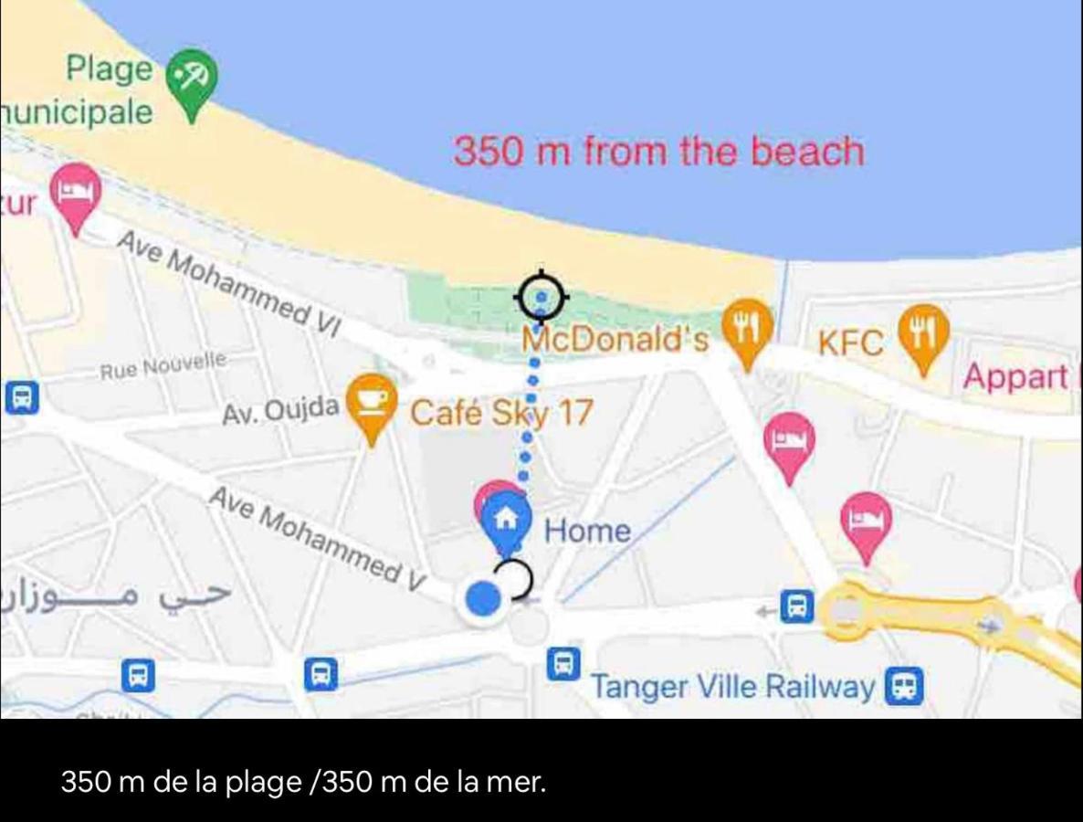 Studio Relax A Malabata Tanger 外观 照片